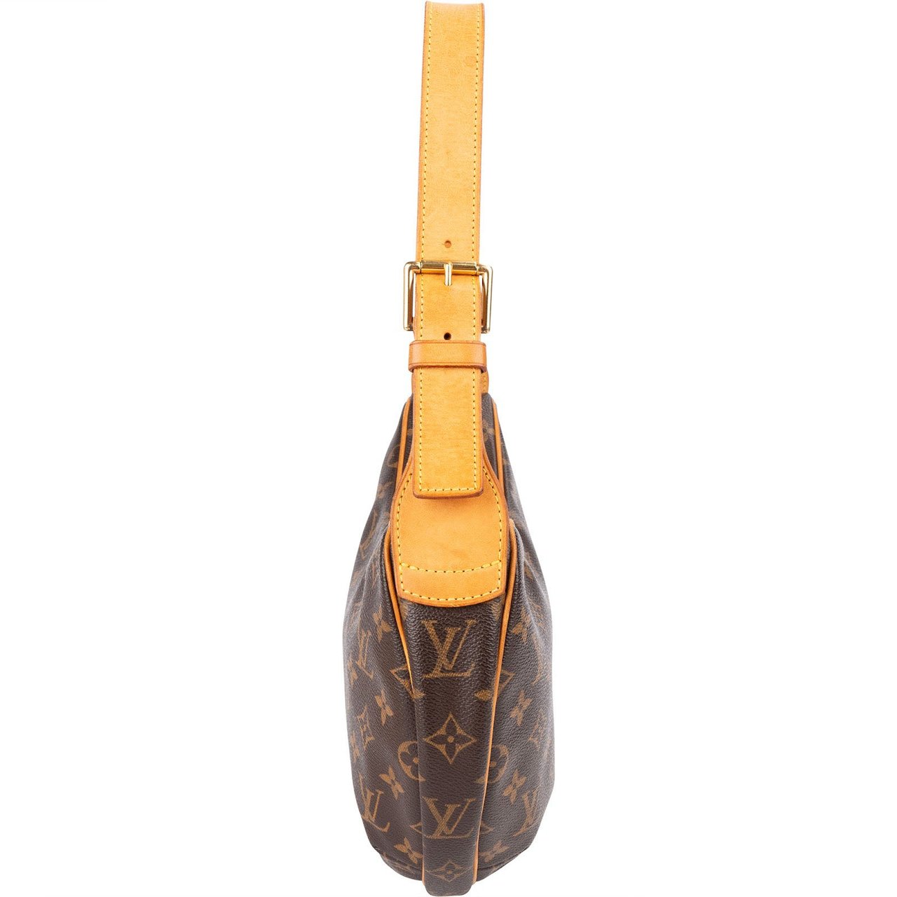 Louis Vuitton Monogram Canvas Croissant MM Shoulder Bag Bruin