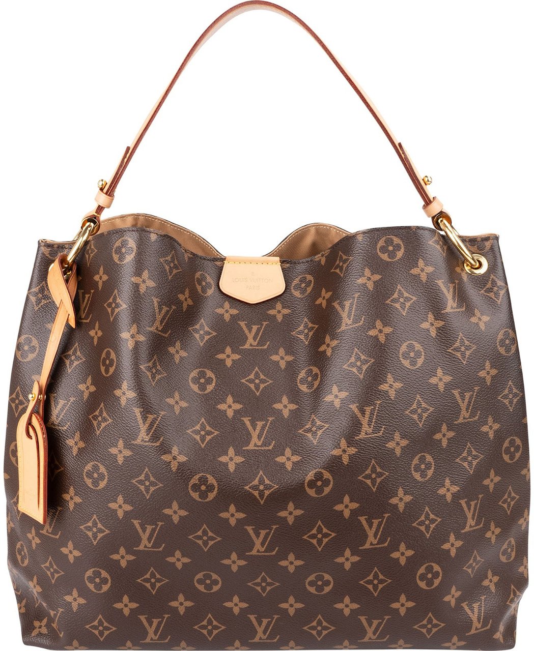Louis Vuitton Monogram Canvas Graceful MM Shoulder Bag Bruin