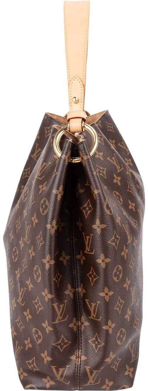 Louis Vuitton Monogram Canvas Graceful MM Shoulder Bag Bruin