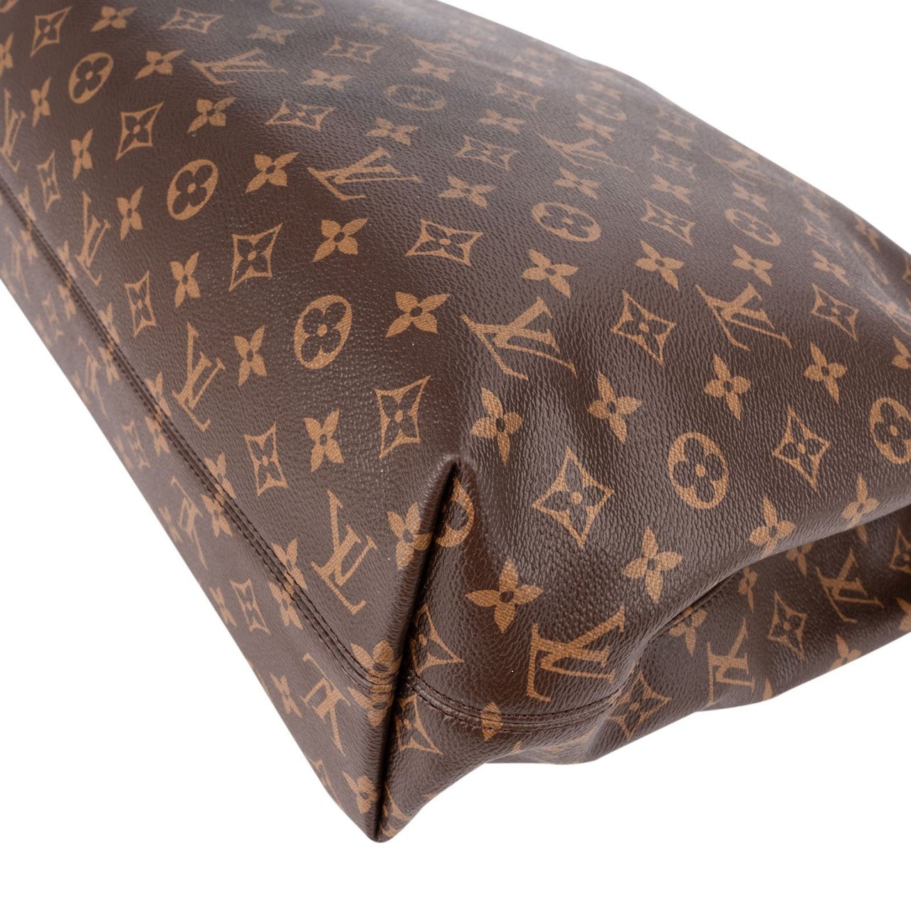 Louis Vuitton Monogram Canvas Graceful MM Shoulder Bag Bruin
