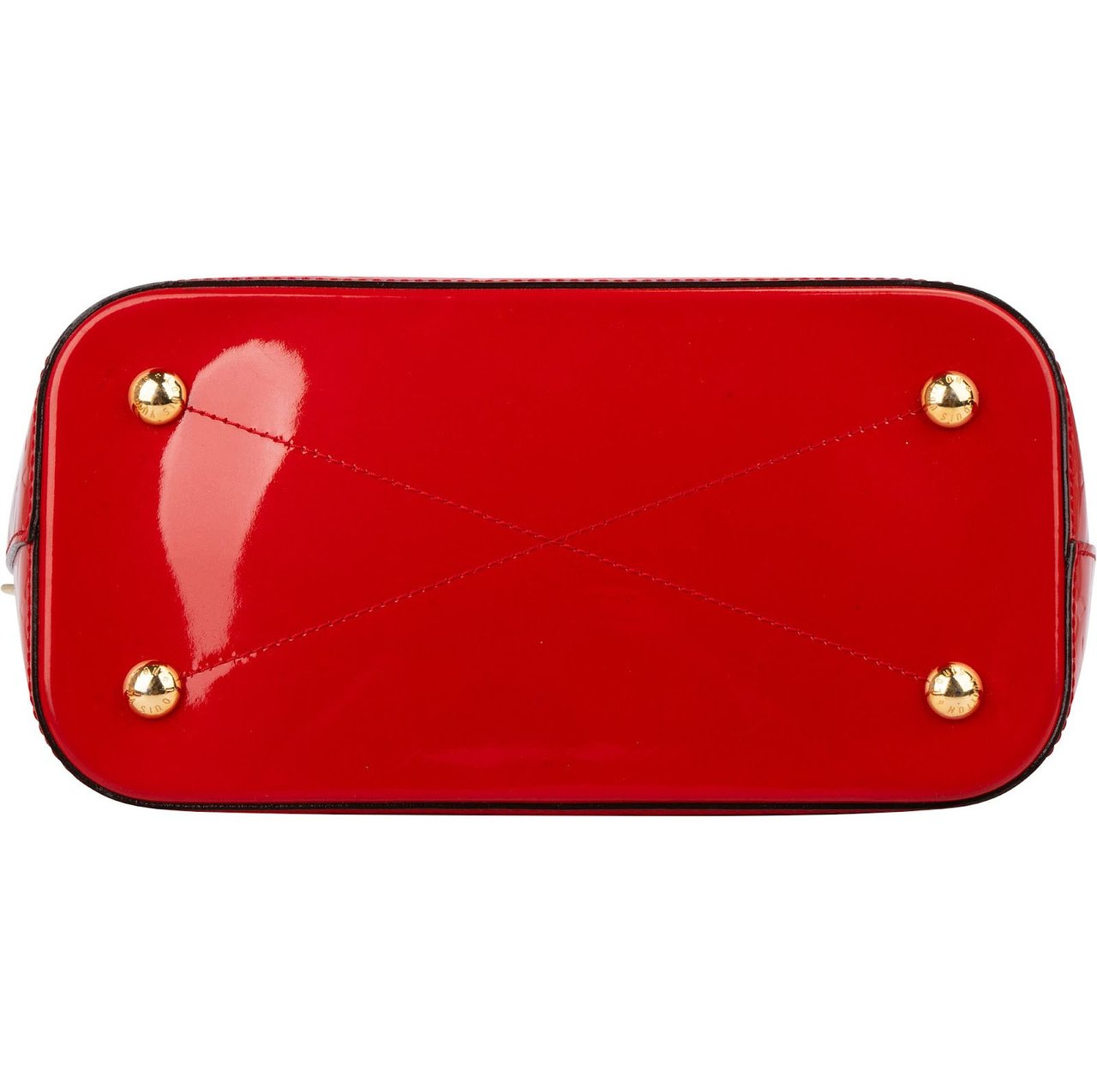 Louis Vuitton Monogram Vernis Leather Montebello MM Handbag Rood