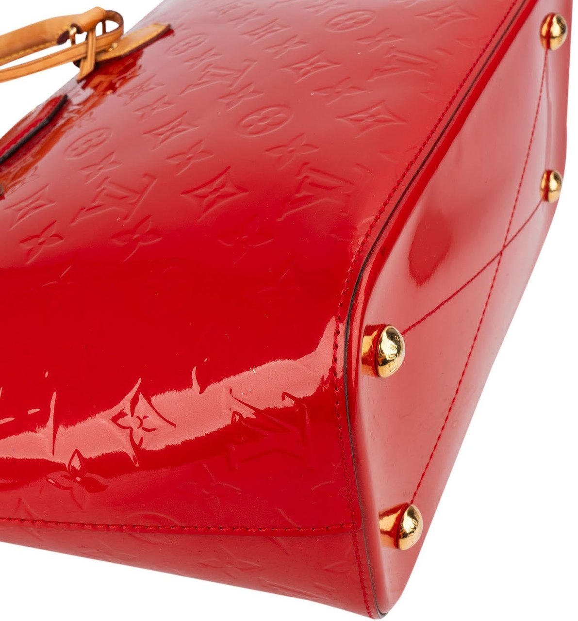 Louis Vuitton Monogram Vernis Leather Montebello MM Handbag Rood
