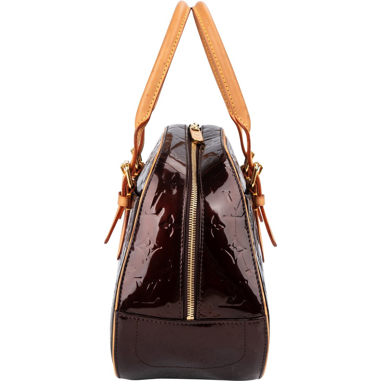 Louis Vuitton Monogram Vernis Summit Drive Handbag Bruin