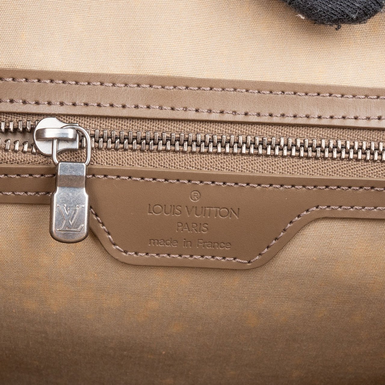 Louis Vuitton Epi Leather Saint Tropez Shoulder Bag Taupe