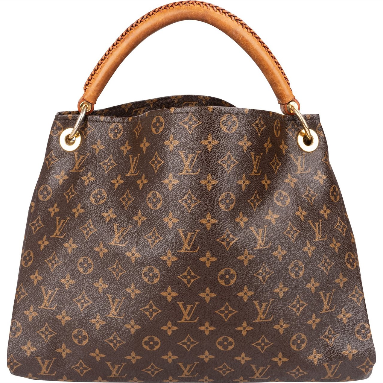 Louis Vuitton Monogram Canvas Artsy MM Shoulder Bag Bruin