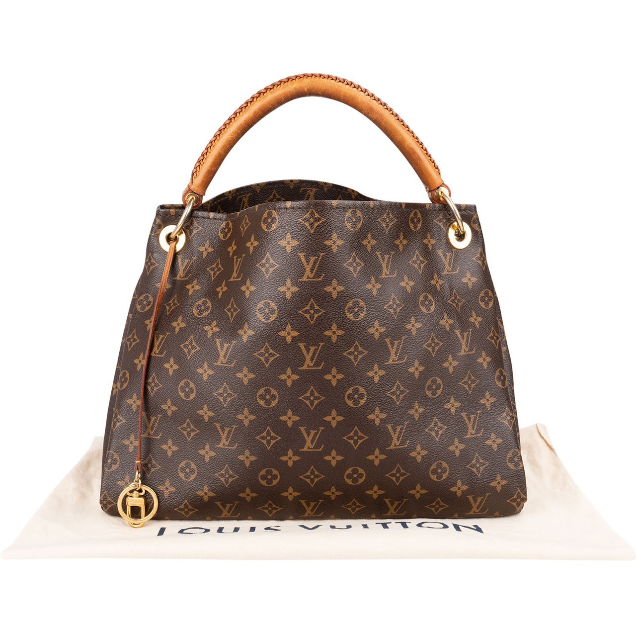 Louis Vuitton Monogram Canvas Artsy MM Shoulder Bag Bruin