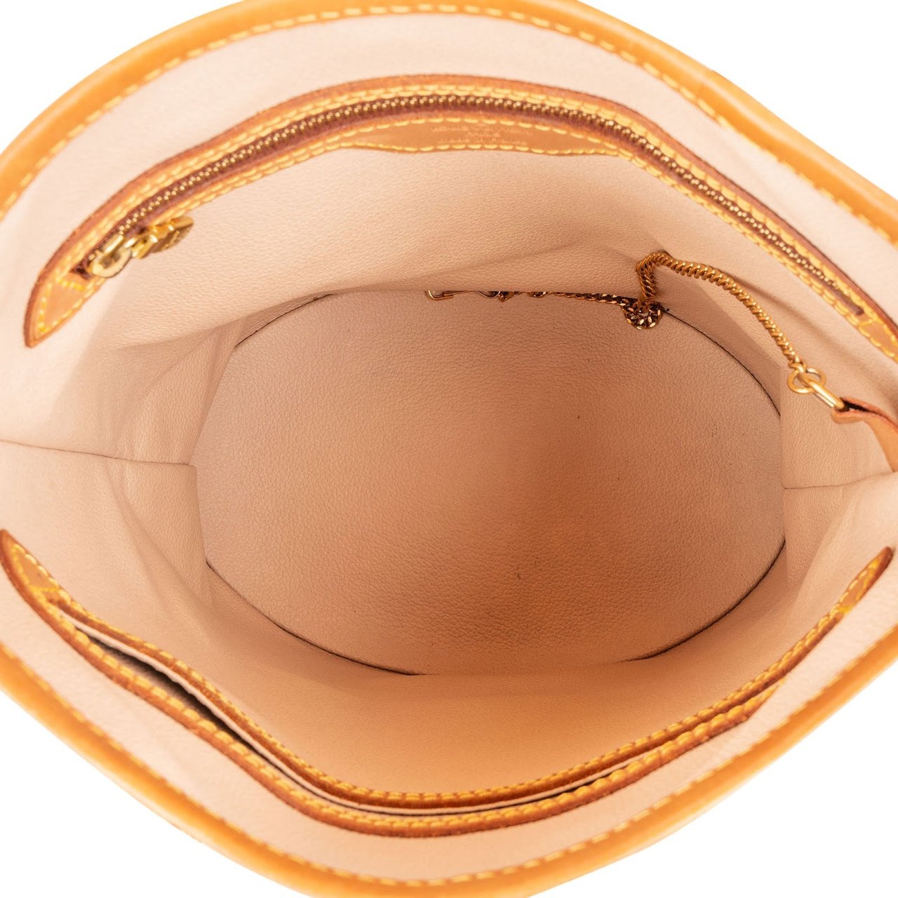 Louis Vuitton Monogram Canvas Bucket PM Shoulder Bag Bruin