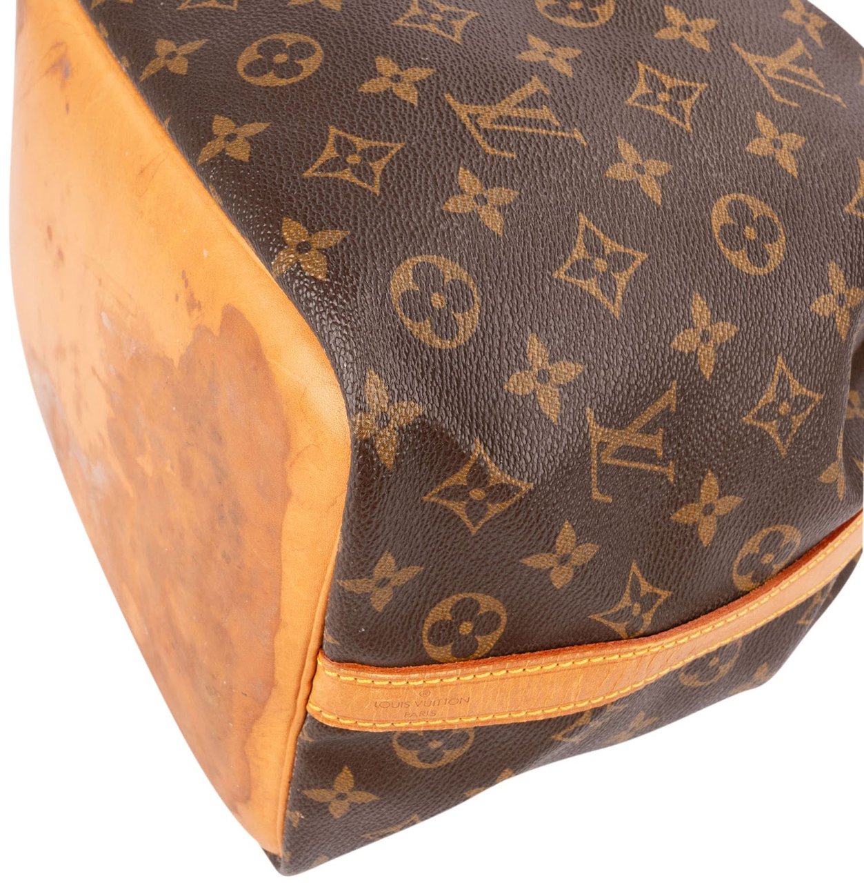 Louis Vuitton Monogram Canvas Sac Noé Petit Shoulder Bag Bruin