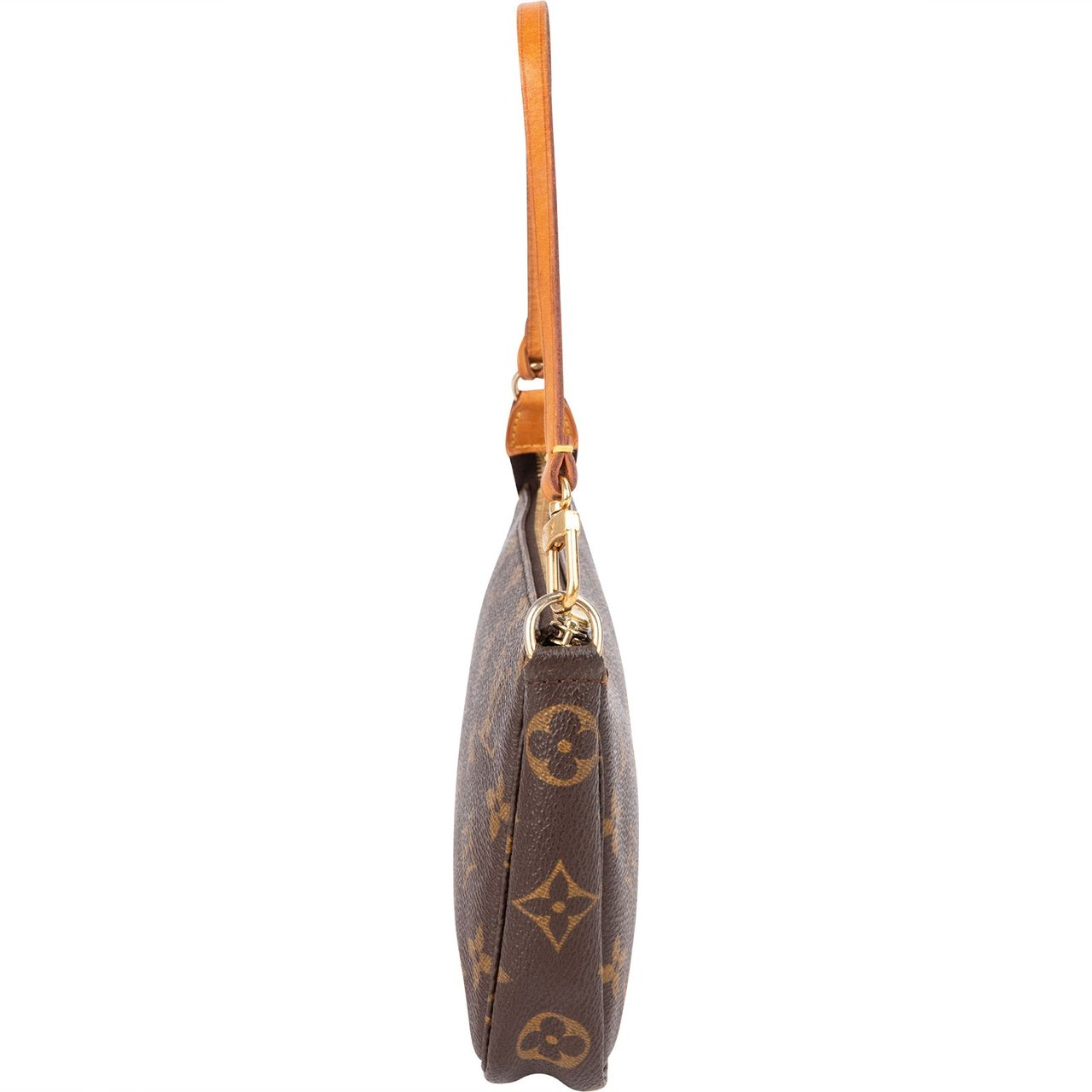 Louis Vuitton Monogram Canvas Pochette Accessoires Handbag Bruin