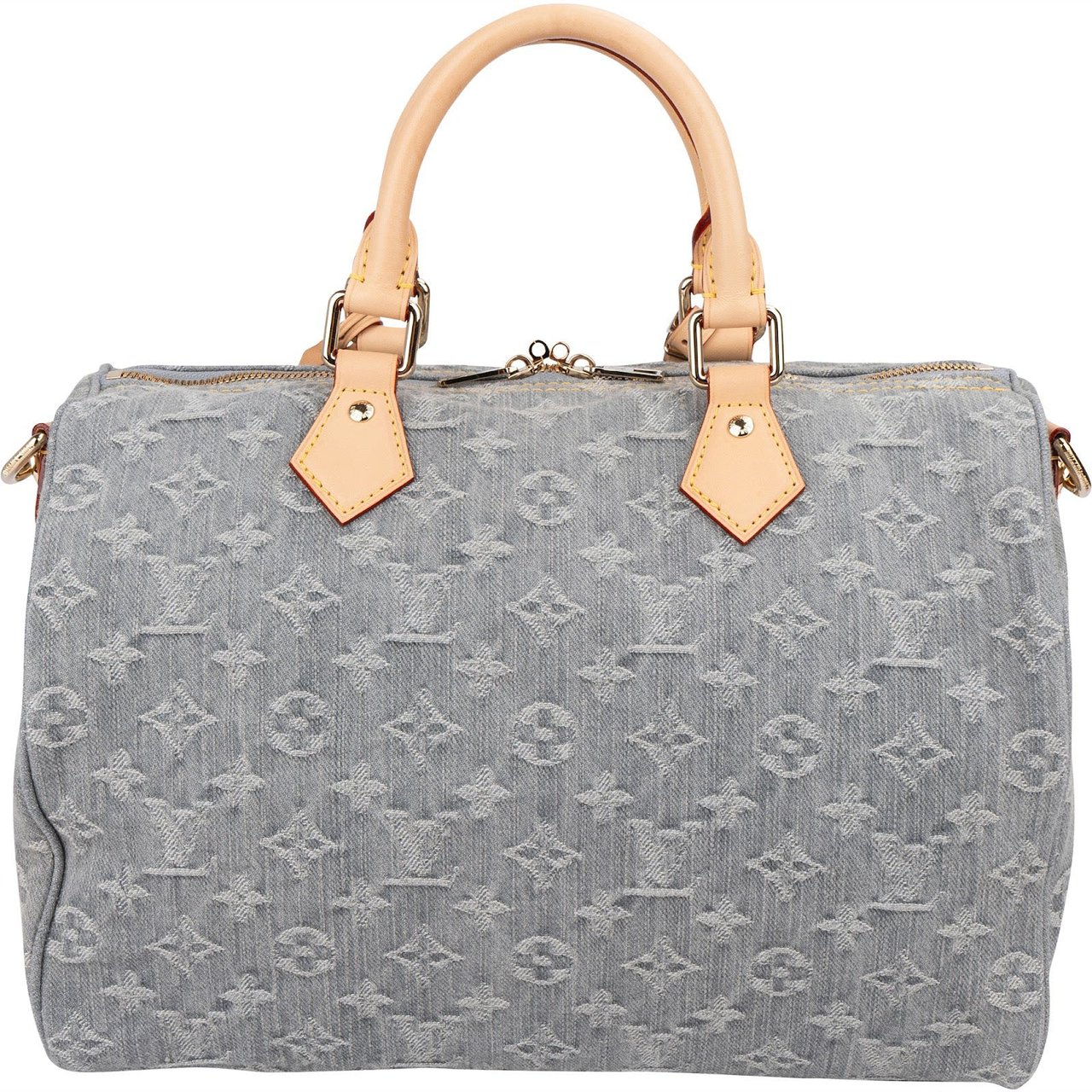 Louis Vuitton Monogram Denim Speedy 30 Bandoulière Handbag Divers