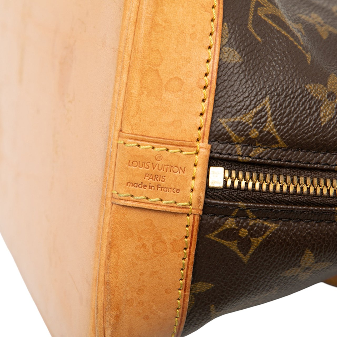 Louis Vuitton Monogram Alma PM Bruin