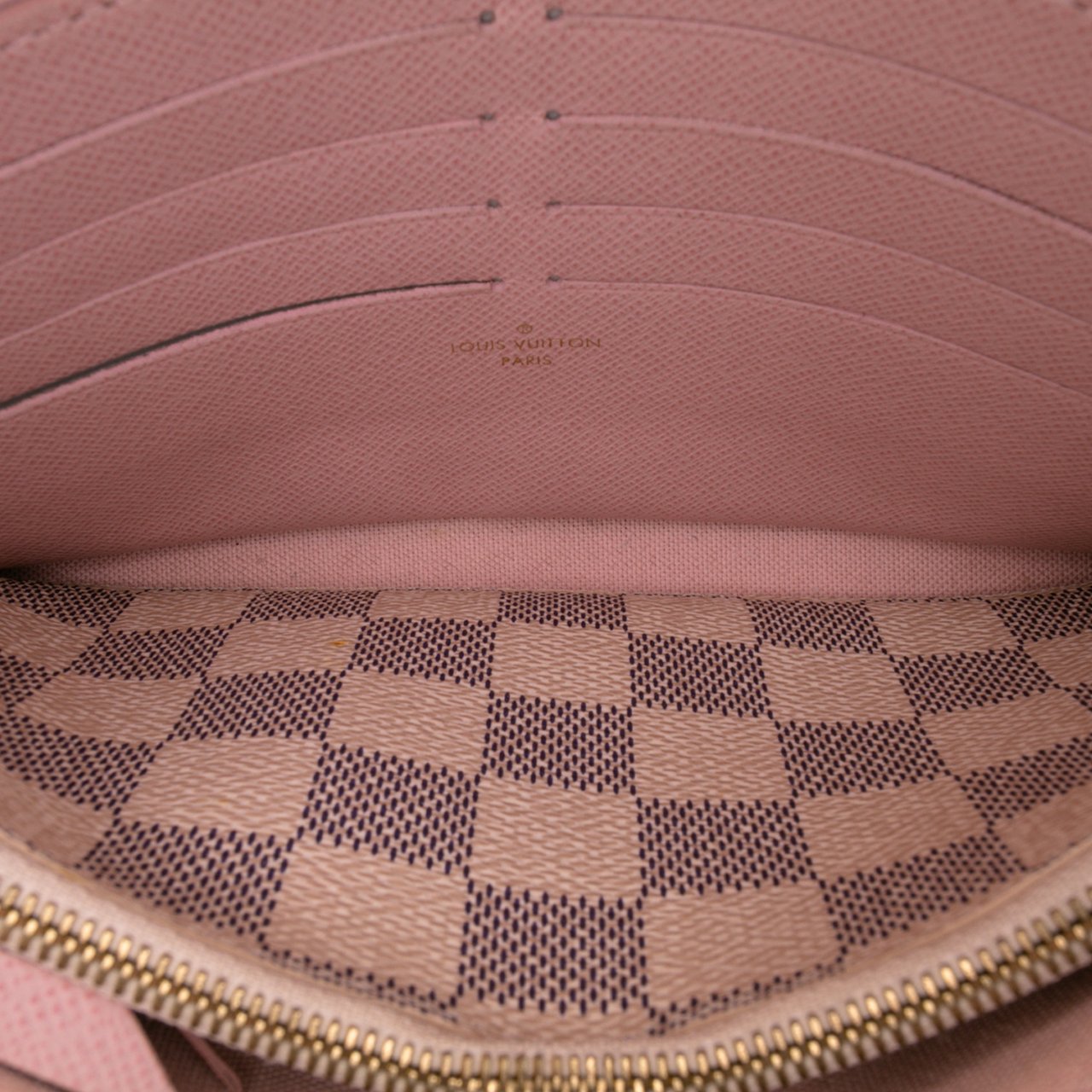 Louis Vuitton Damier Azur Pochette Felicie Wit