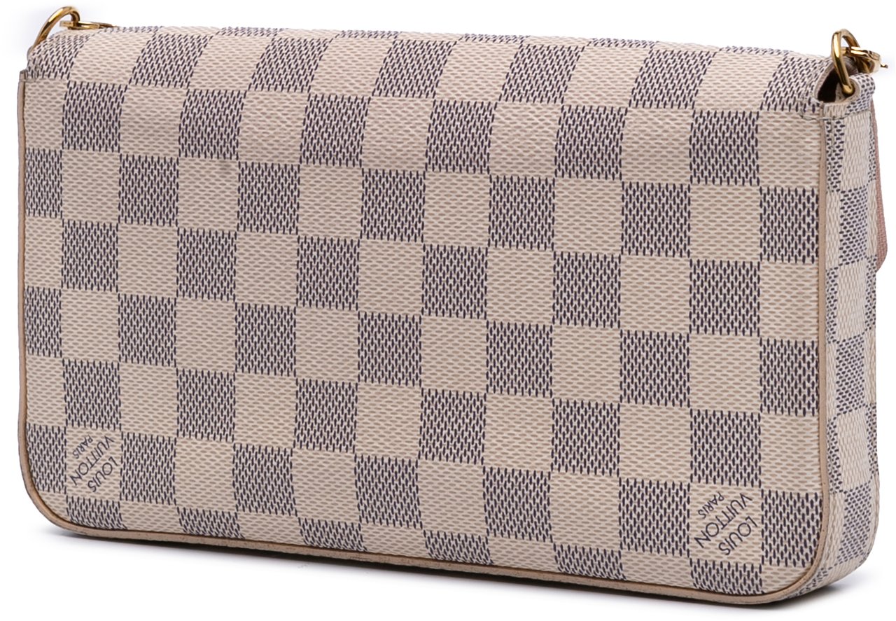 Louis Vuitton Damier Azur Pochette Felicie Wit