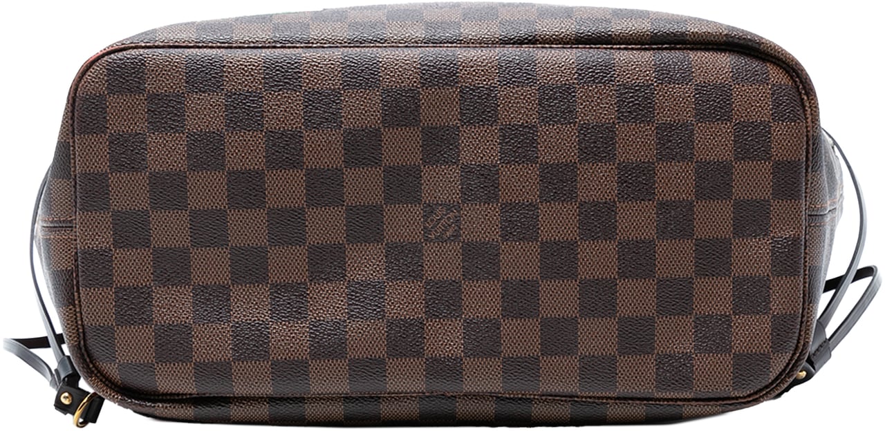 Louis Vuitton Damier Ebene Neverfull Patches MM Bruin