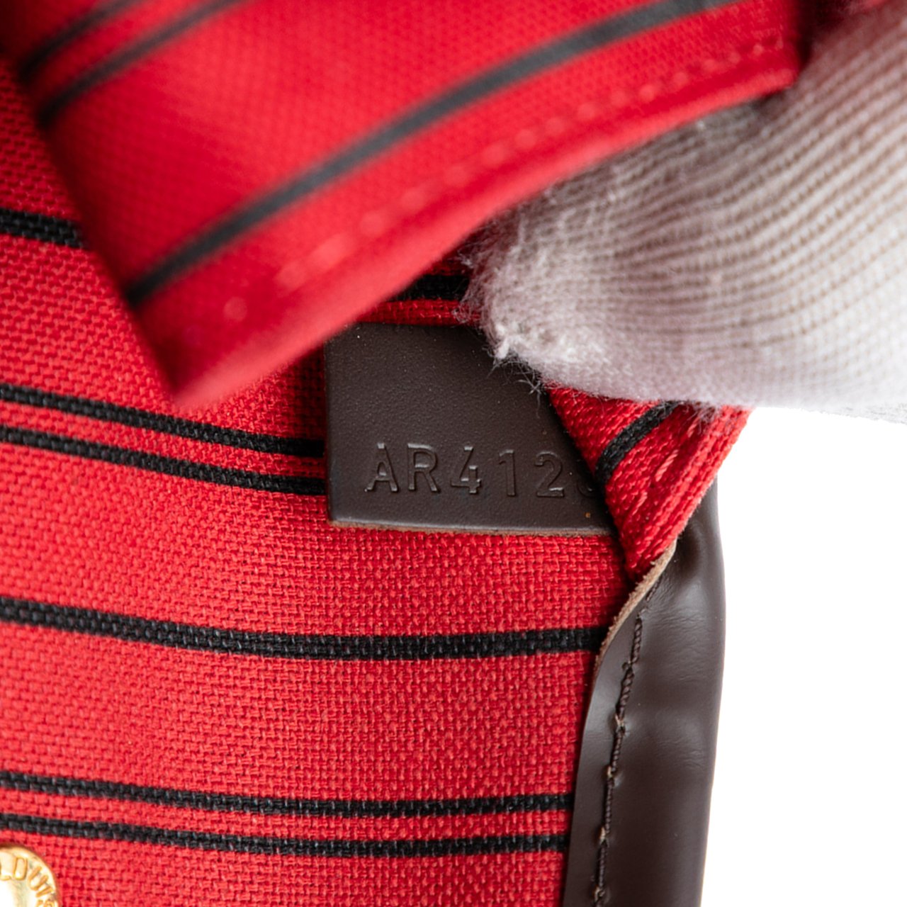 Louis Vuitton Damier Ebene Neverfull Patches MM Bruin