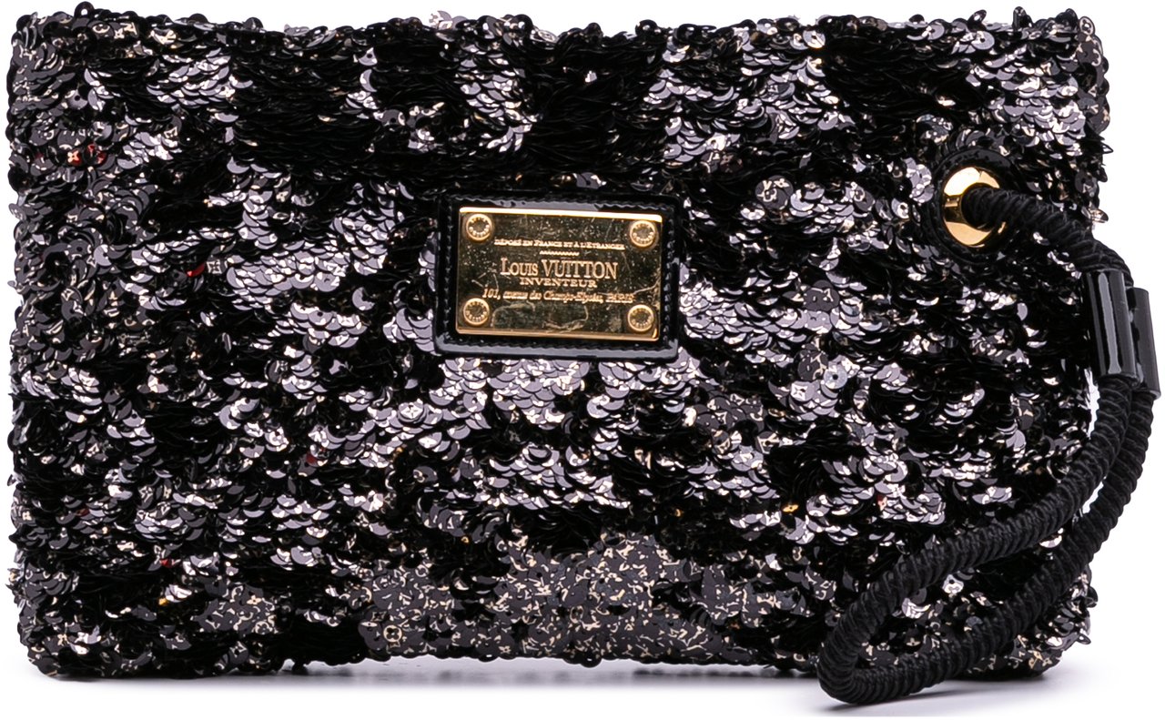Louis Vuitton Sequins Rococo Pochette Zwart