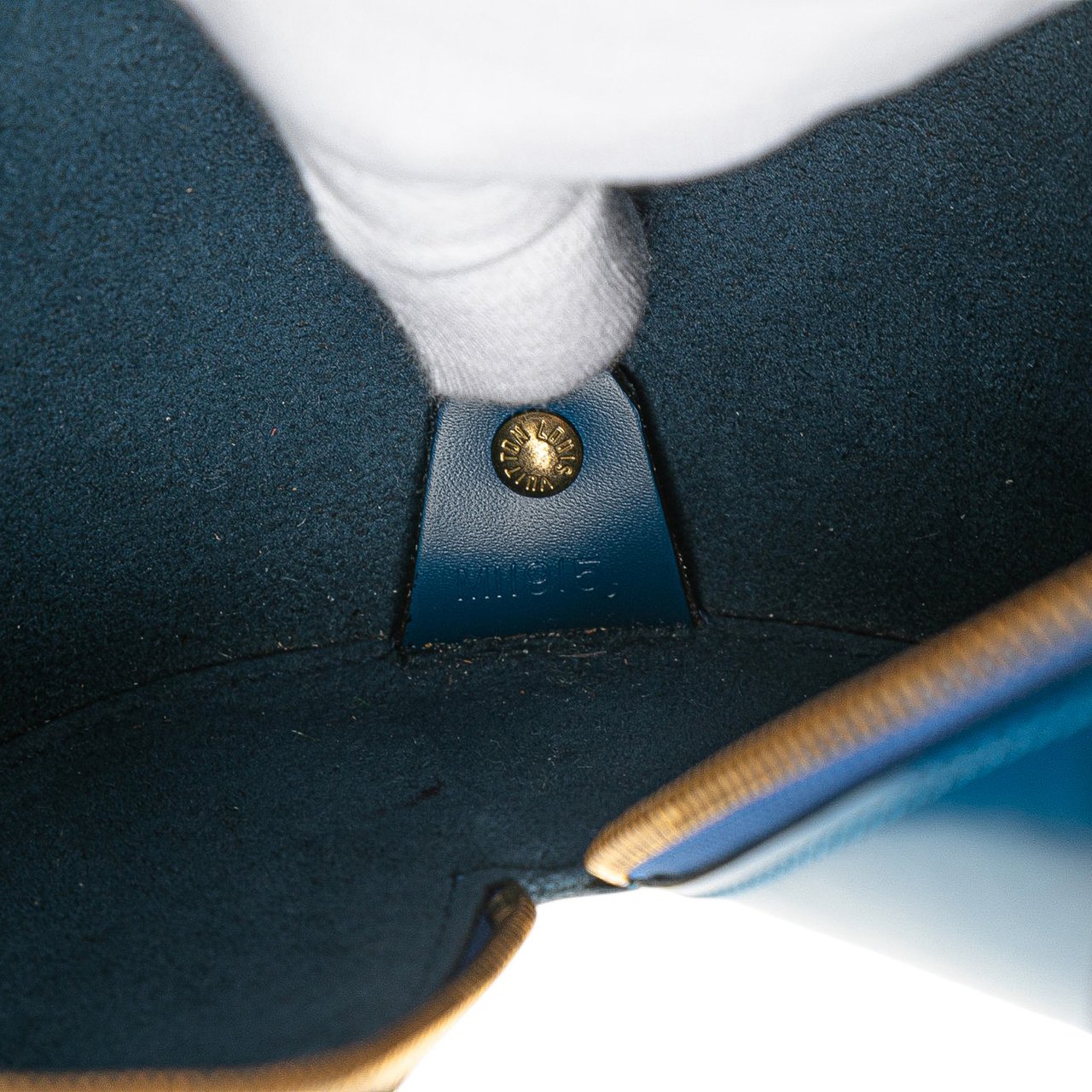 Louis Vuitton Epi Soufflot Blauw