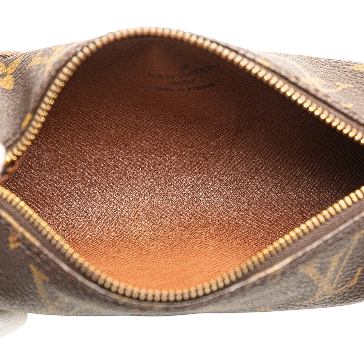 Louis Vuitton Monogram Papillon Pochette Bruin