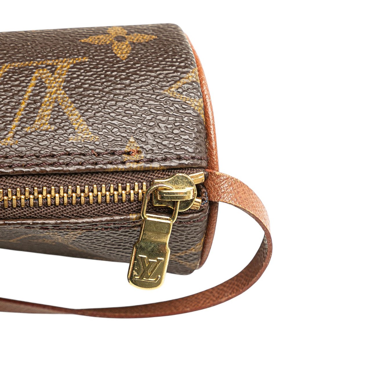 Louis Vuitton Monogram Papillon Pochette Bruin