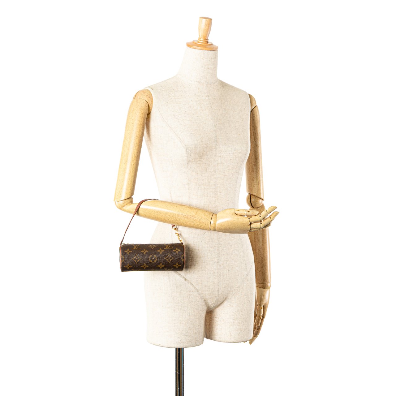 Louis Vuitton Monogram Papillon Pochette Bruin