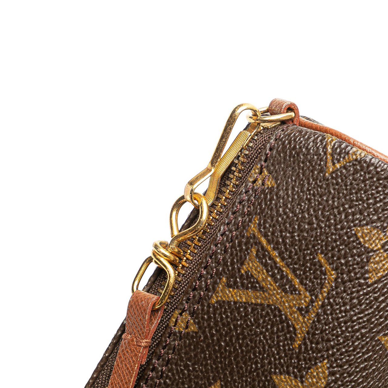Louis Vuitton Monogram Papillon Pochette Bruin