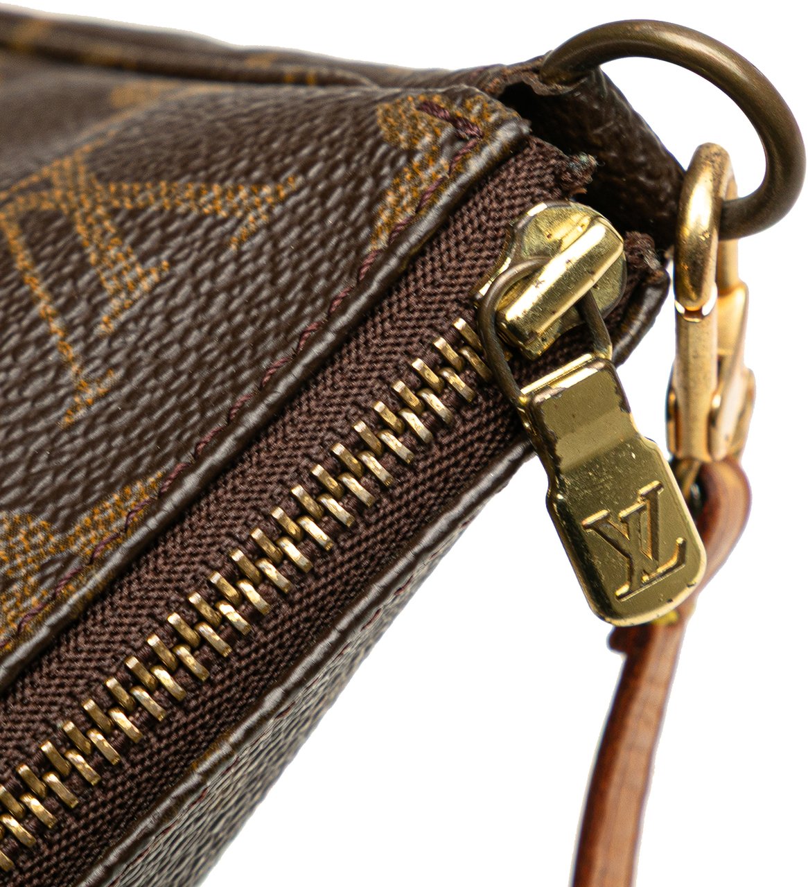 Louis Vuitton Monogram Pochette Accessoires Bruin