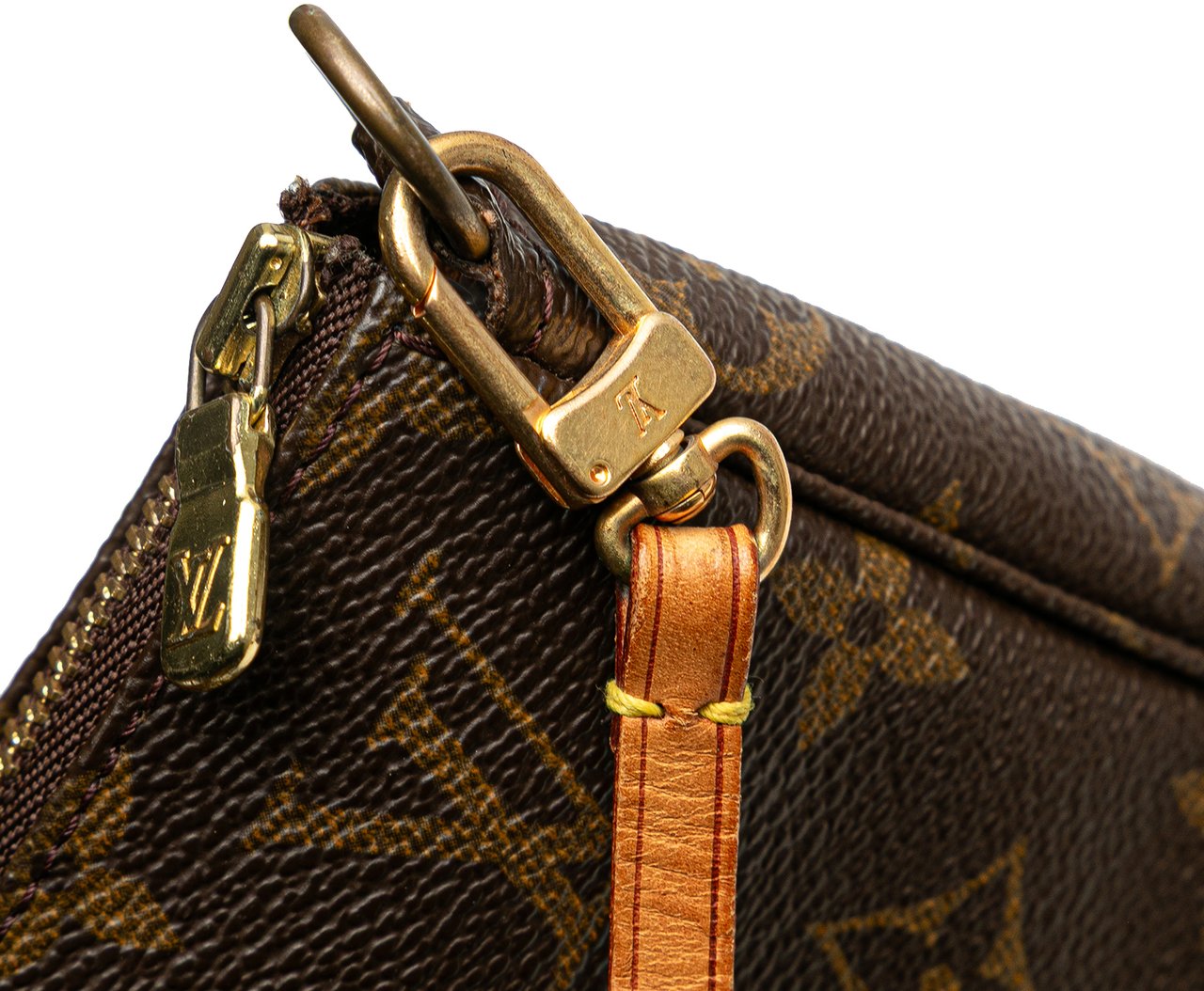 Louis Vuitton Monogram Pochette Accessoires Bruin