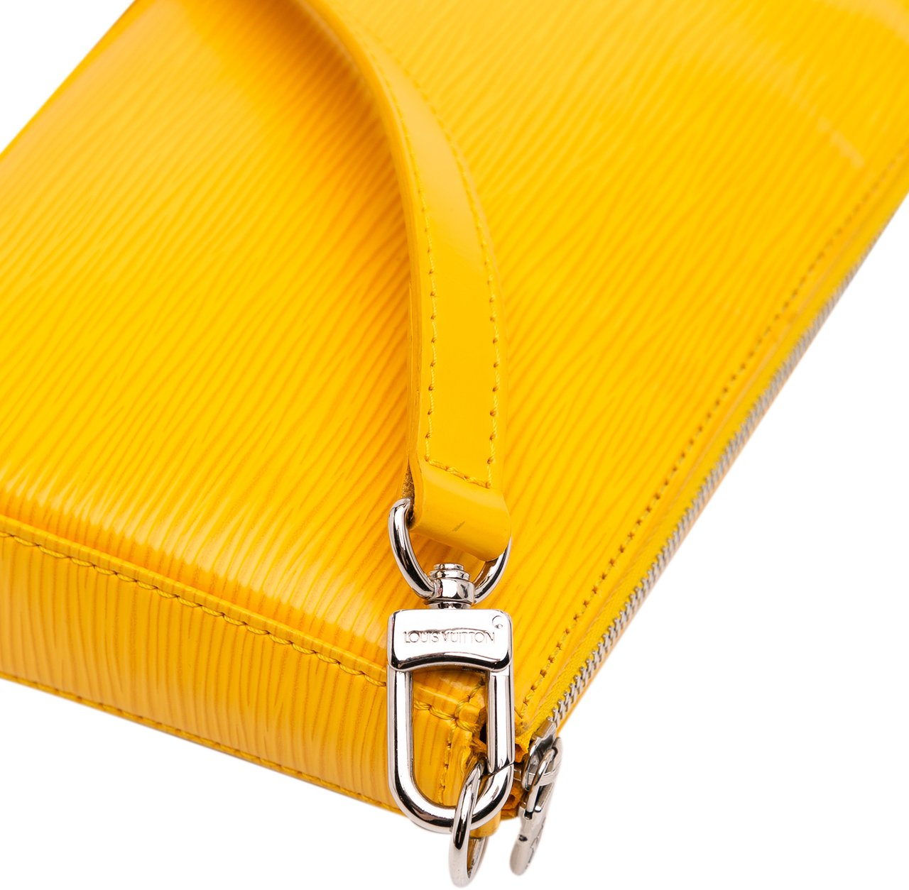 Louis Vuitton Epi Pochette Accessoires Geel