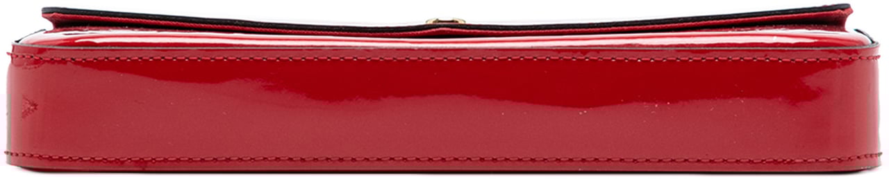 Louis Vuitton Monogram Vernis Pochette Felicie Rood