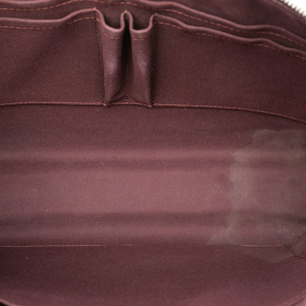 Louis Vuitton Monogram Macassar Porte Documents Jour Bruin