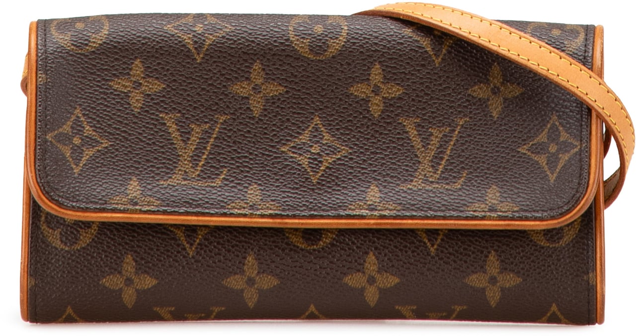 Louis Vuitton Monogram Pochette Twin PM Bruin