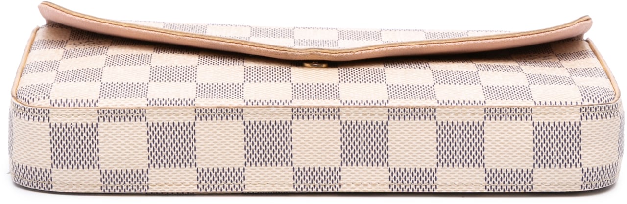 Louis Vuitton Damier Azur Pochette Felicie Wit