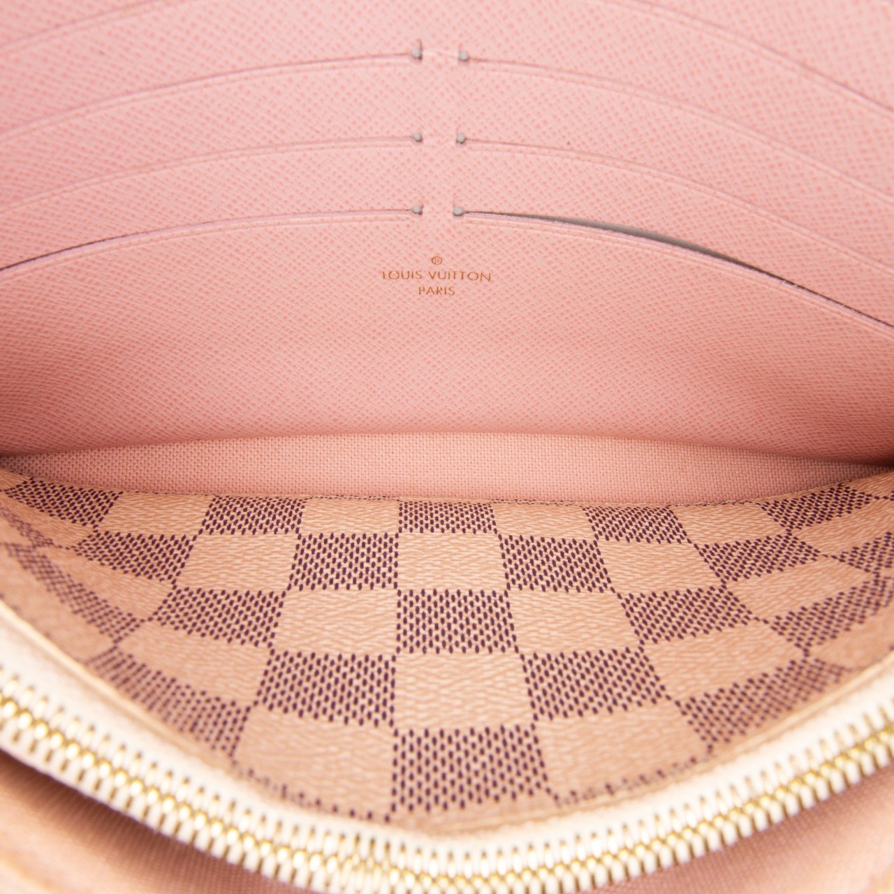 Louis Vuitton Damier Azur Pochette Felicie Wit