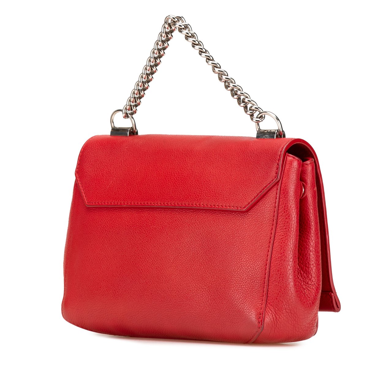 Louis Vuitton Leather Lockme II BB Rood