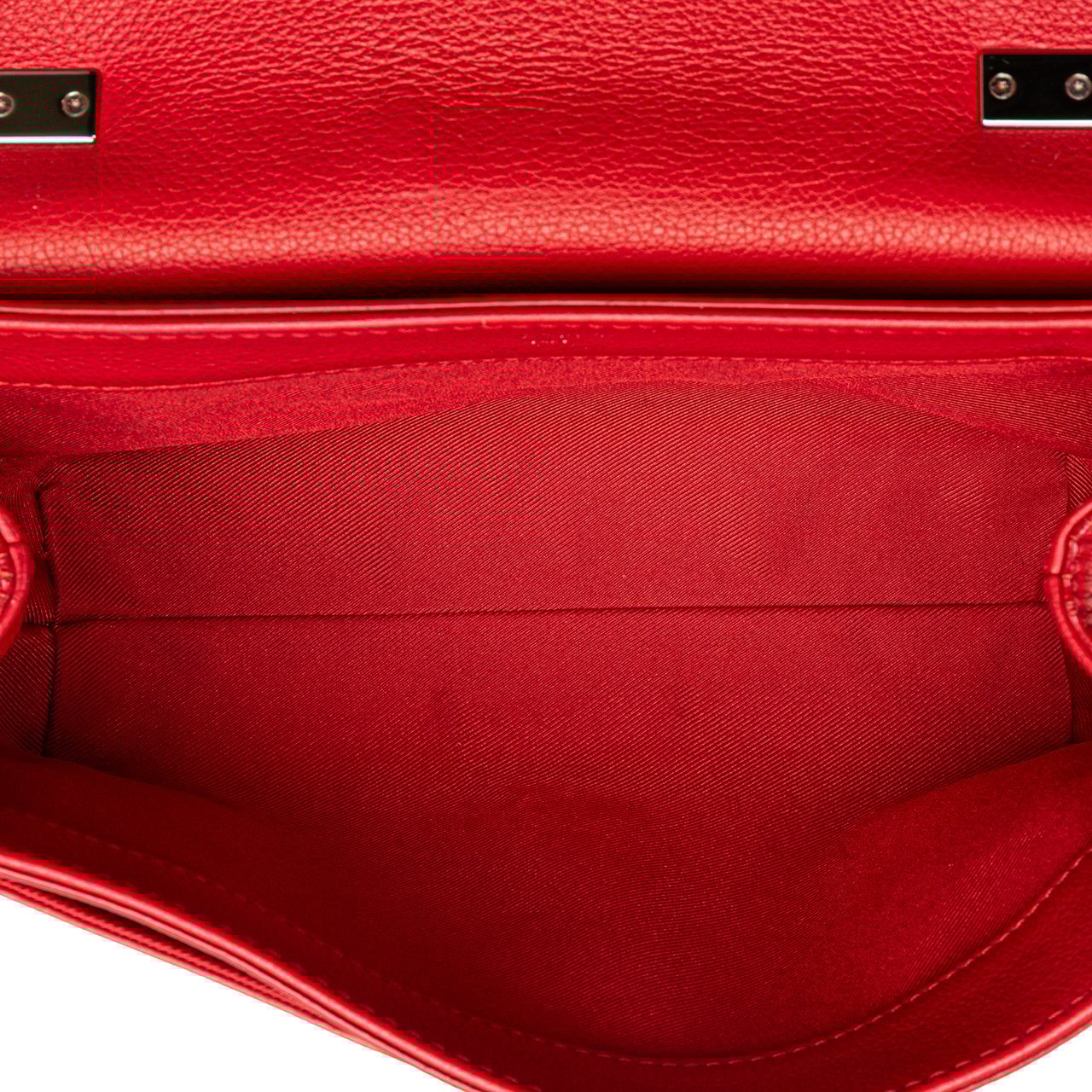 Louis Vuitton Leather Lockme II BB Rood