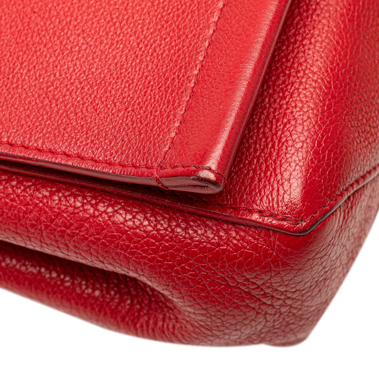 Louis Vuitton Leather Lockme II BB Rood