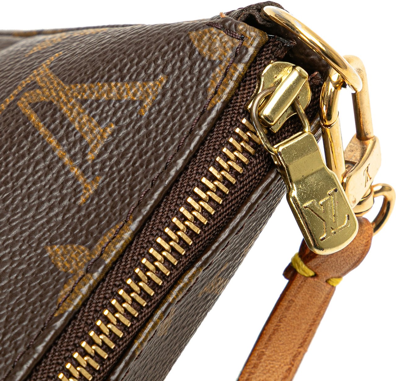 Louis Vuitton Monogram Pochette Accessoires Bruin
