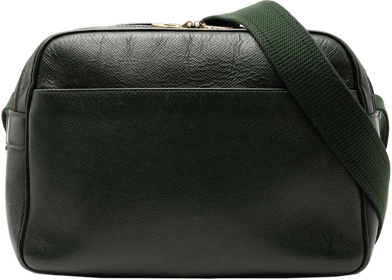 Louis Vuitton Taiga Reporter PM Groen