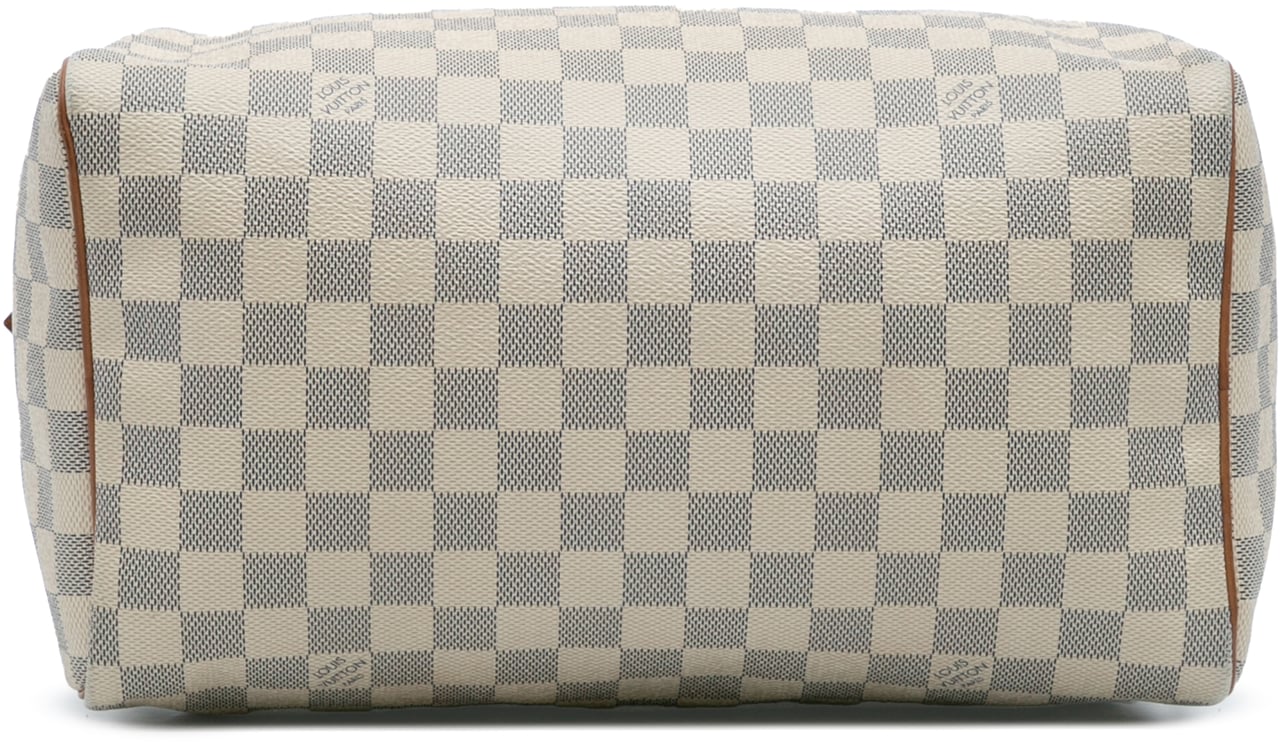 Louis Vuitton Damier Azur Speedy 30 Wit