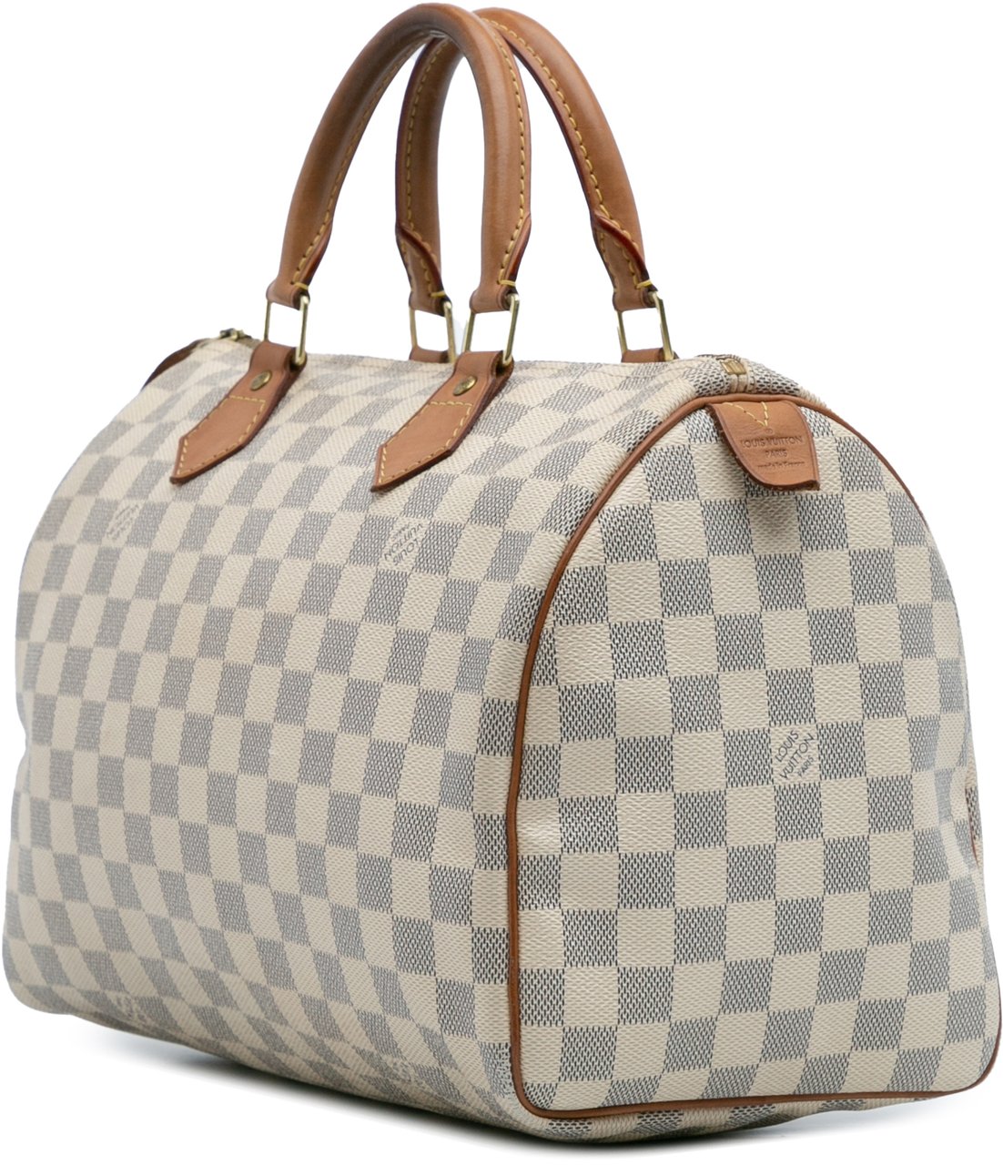 Louis Vuitton Damier Azur Speedy 30 Wit