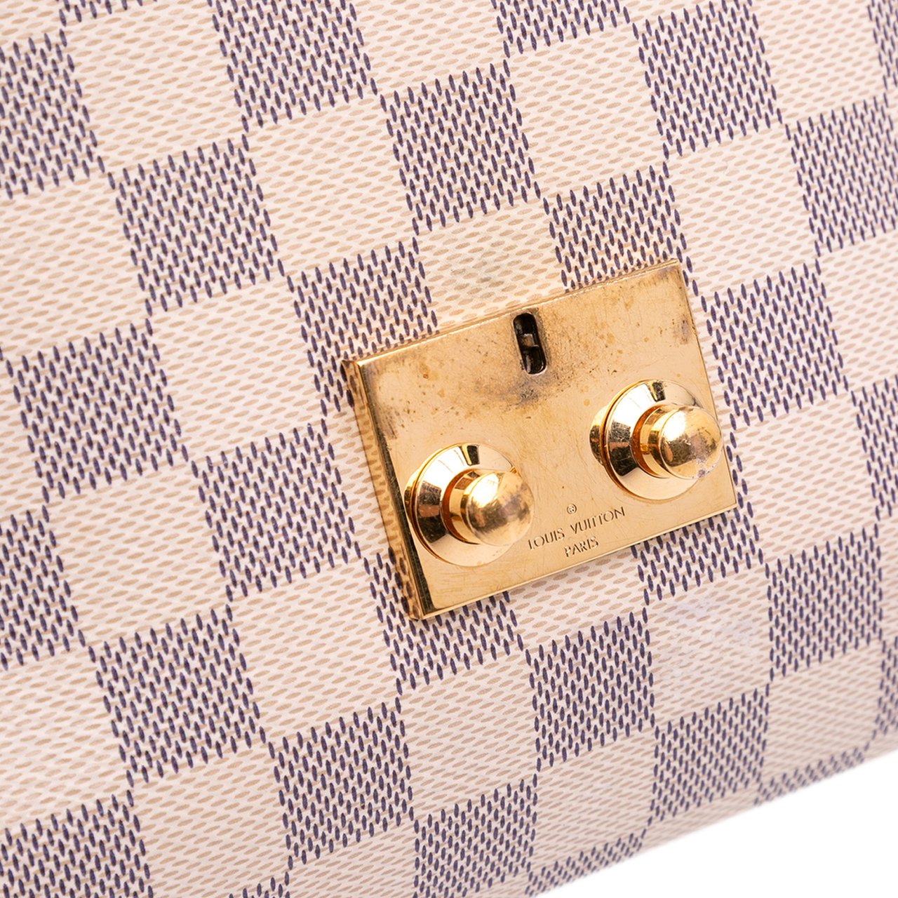 Louis Vuitton Damier Azur Croisette Wit