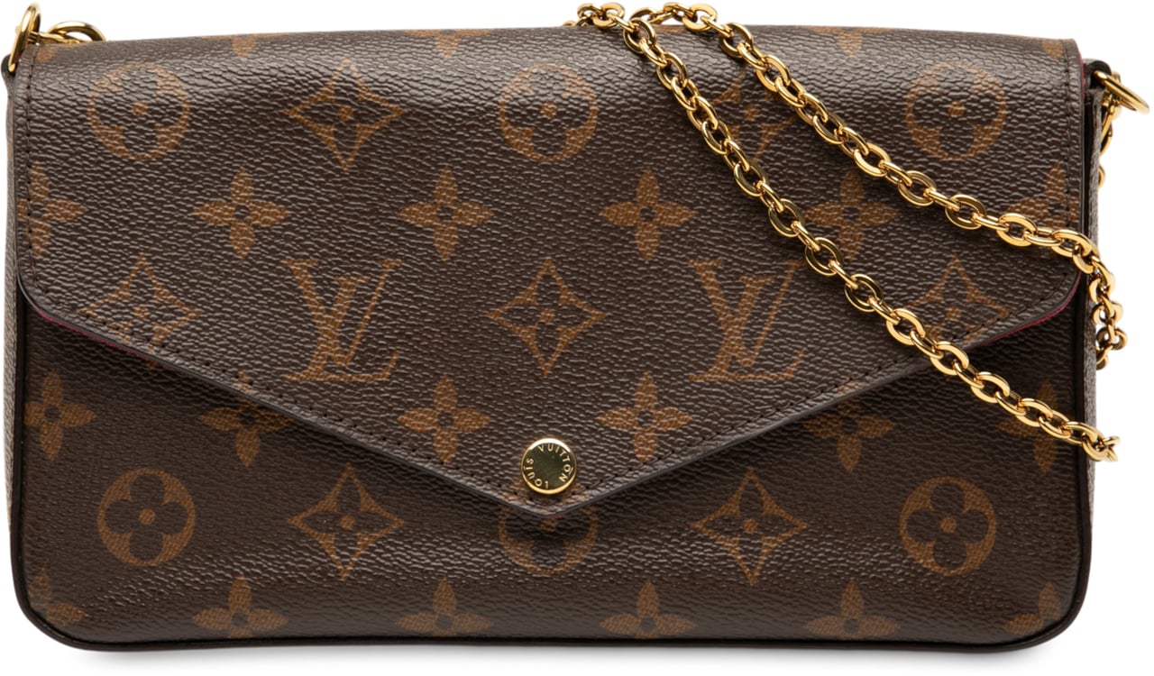 Louis Vuitton Monogram Pochette Felicie Bruin