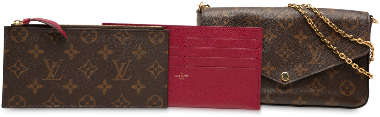 Louis Vuitton Monogram Pochette Felicie Bruin