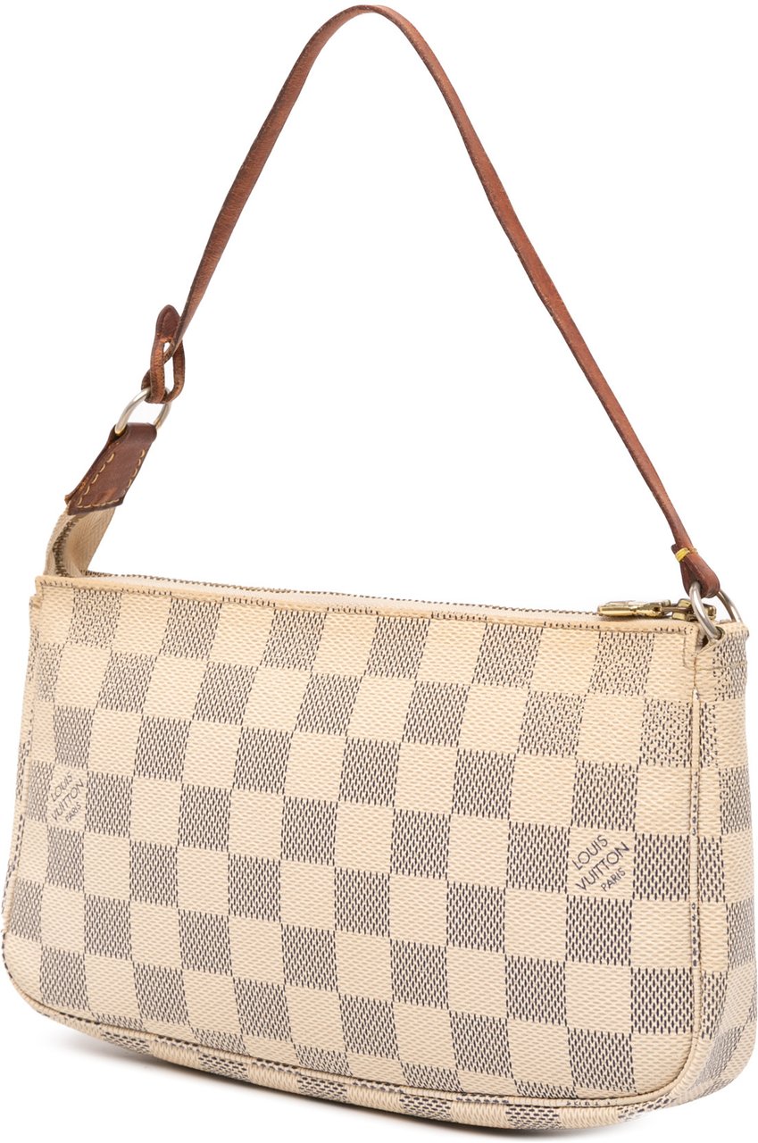 Louis Vuitton Damier Azur Pochette Accessoires Wit