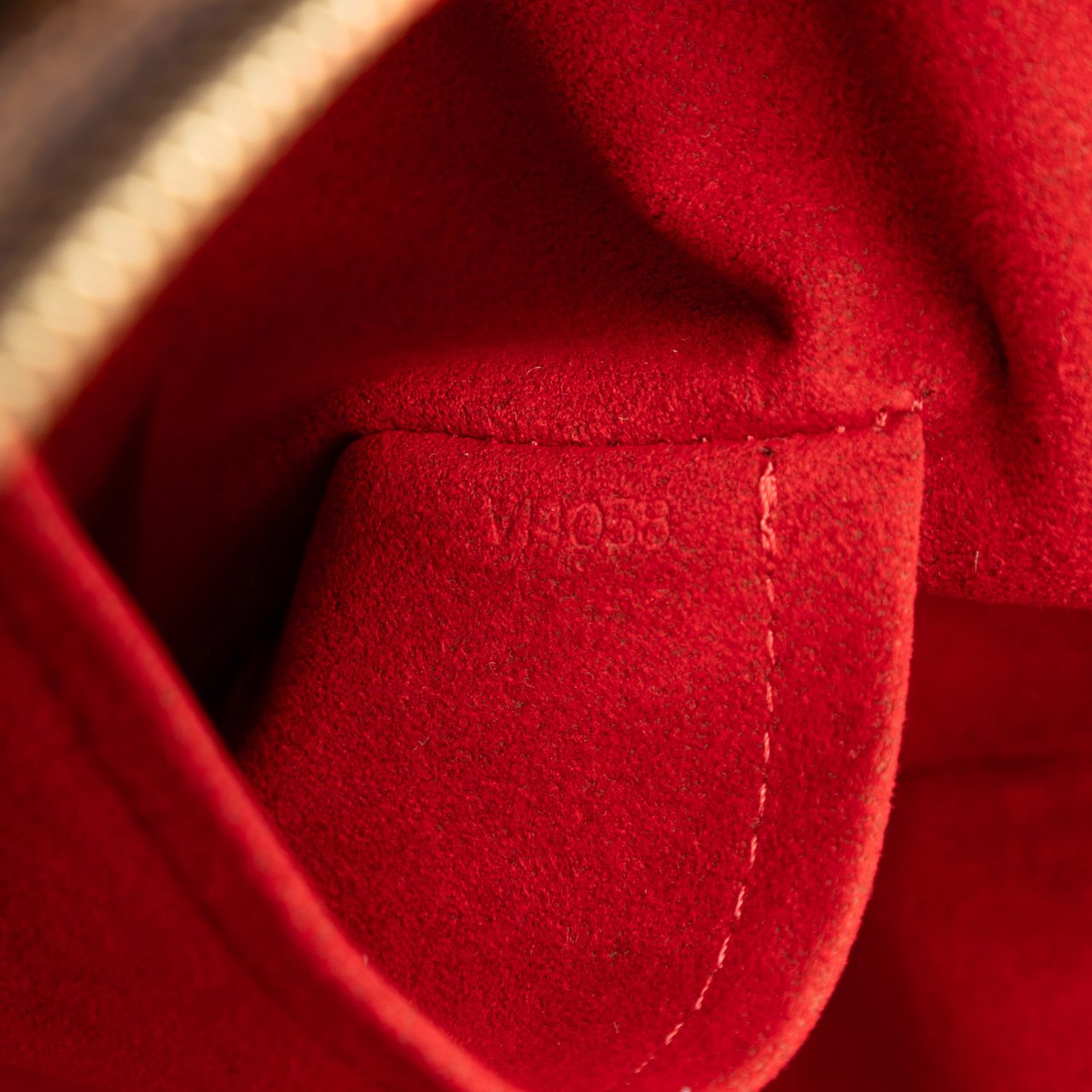 Louis Vuitton Damier Ebene Saleya PM Bruin