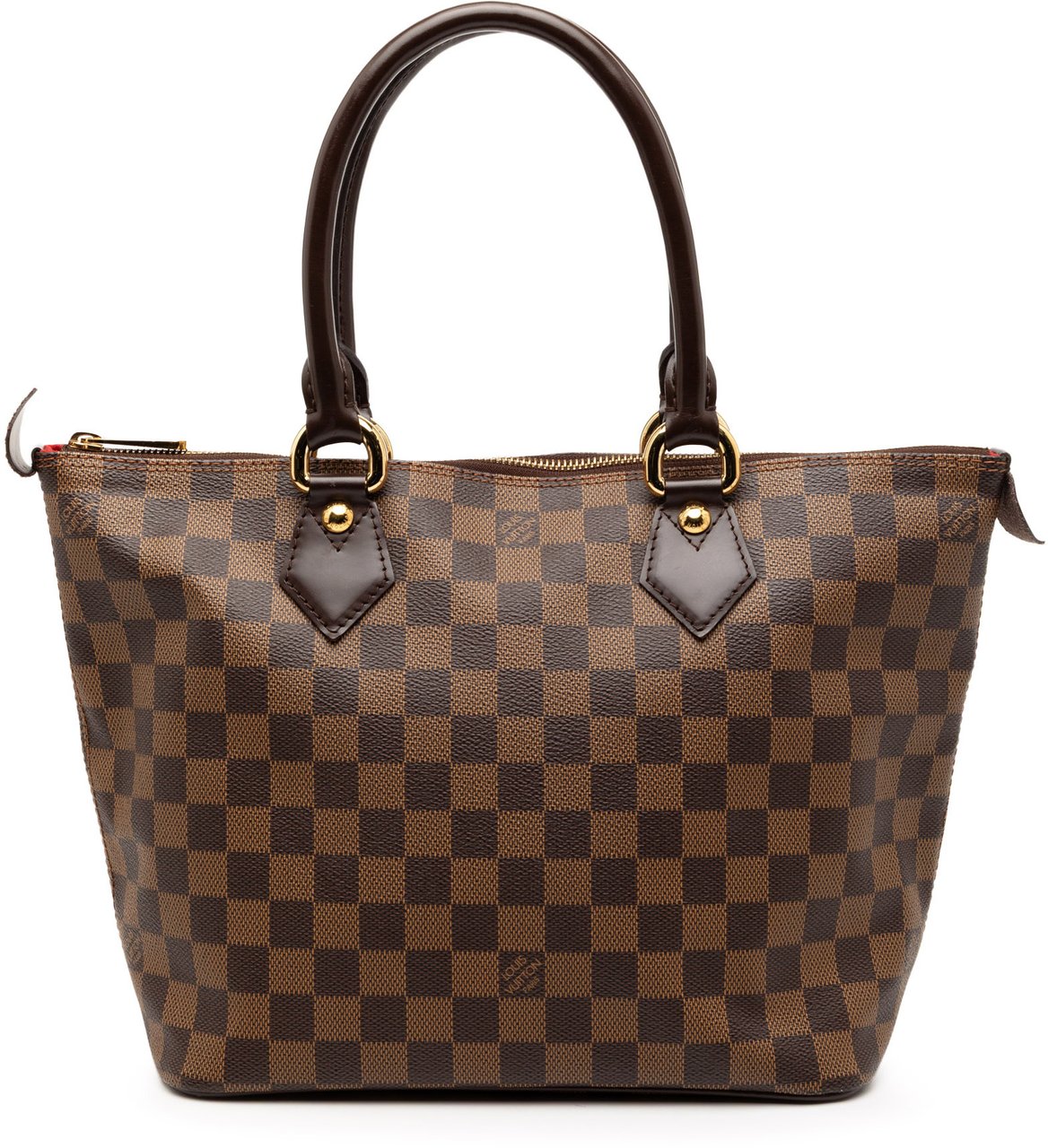 Louis Vuitton Damier Ebene Saleya PM Bruin