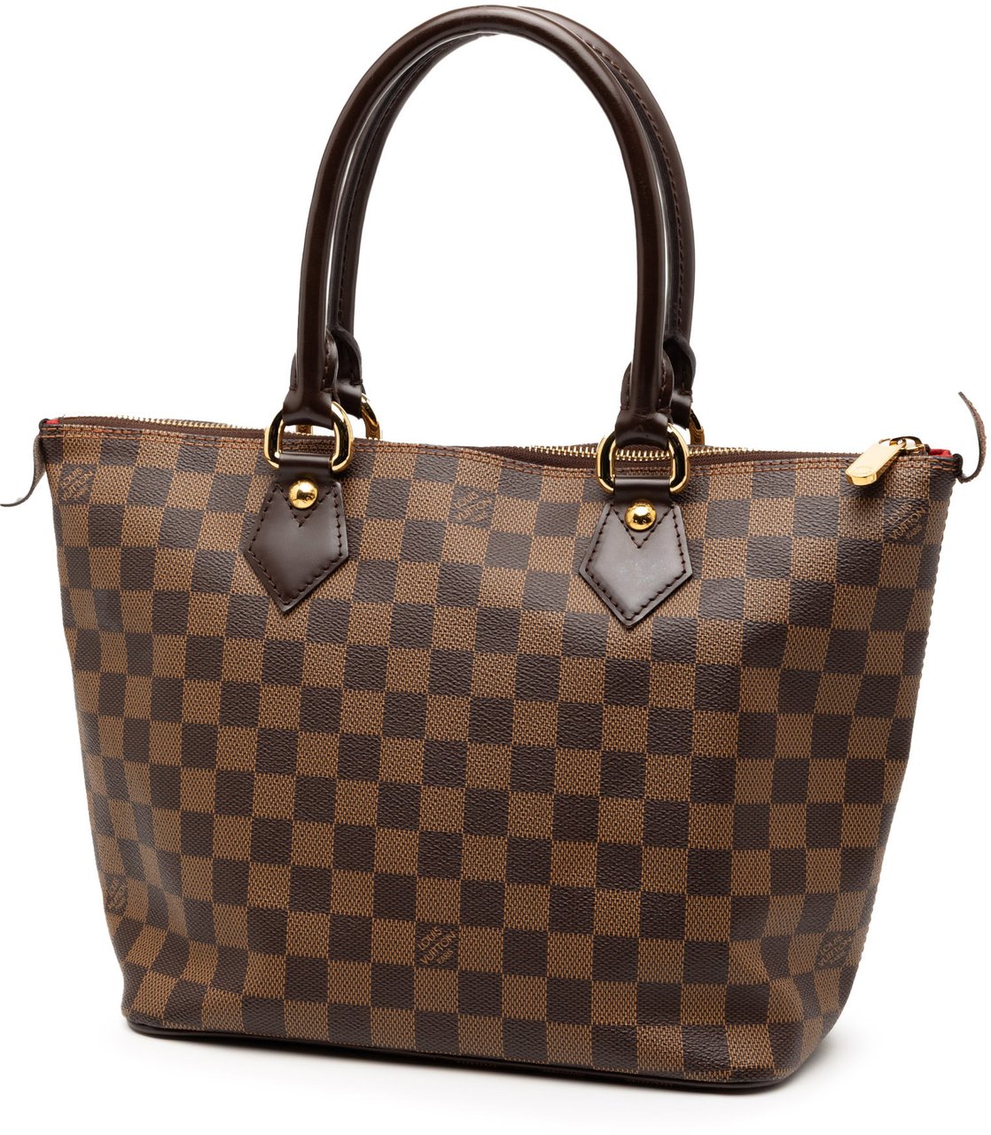 Louis Vuitton Damier Ebene Saleya PM Bruin