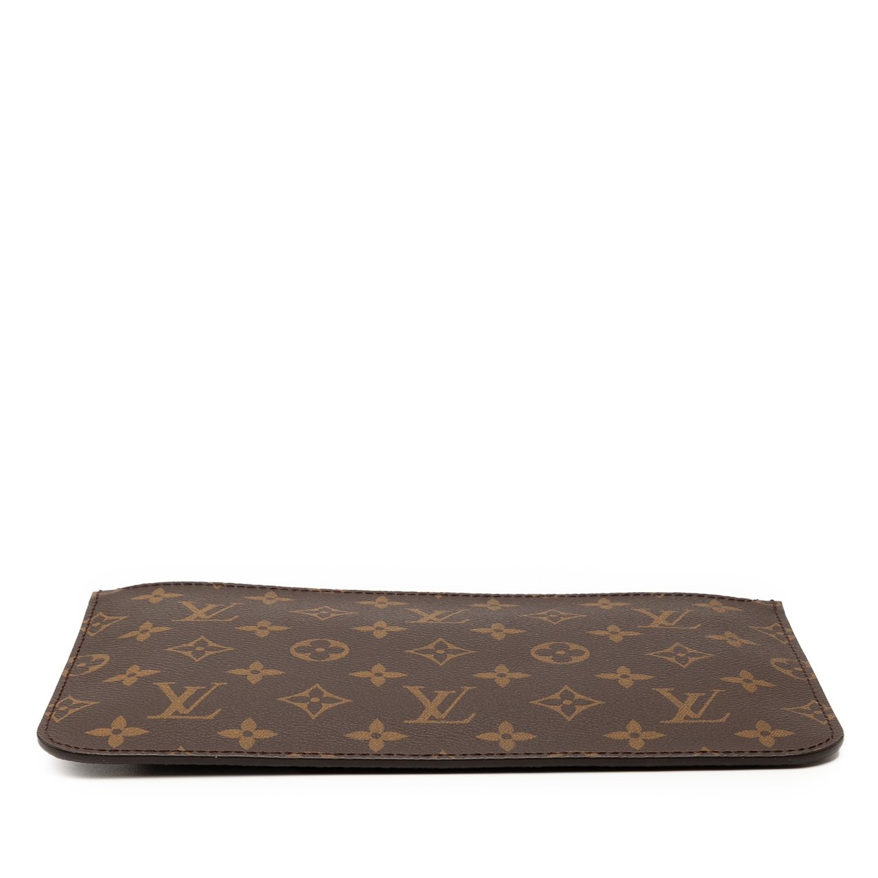 Louis Vuitton Monogram Neverfull Pouch Bruin
