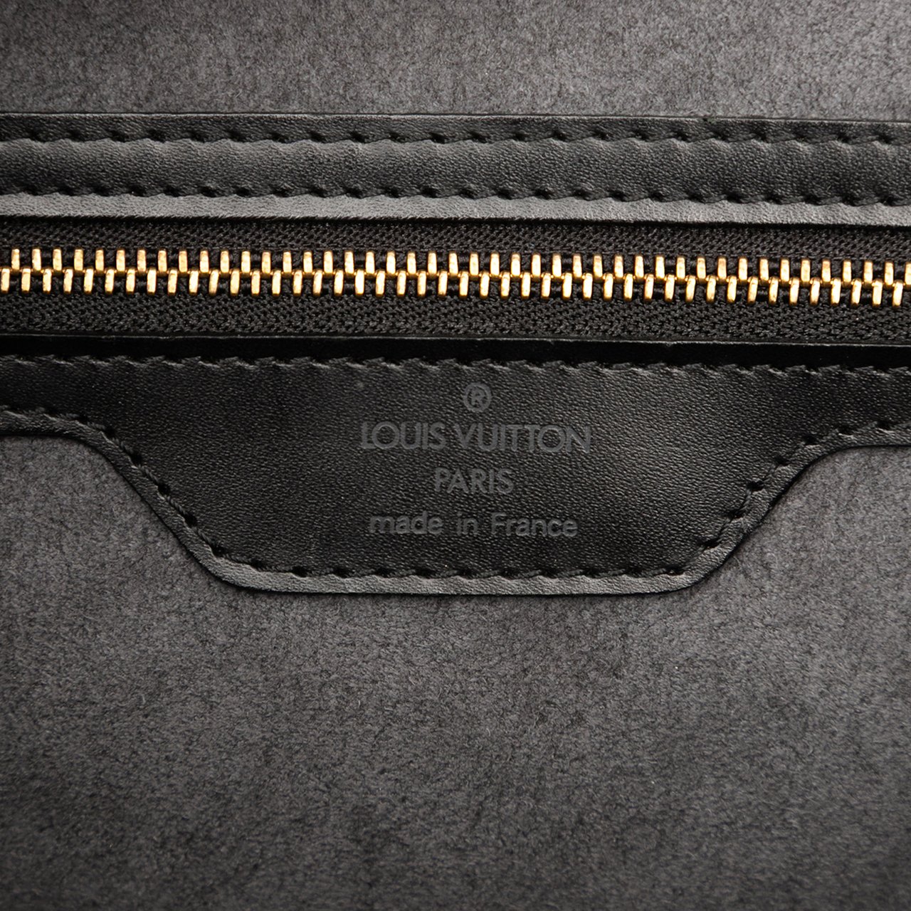 Louis Vuitton Epi Saint Jacques GM Long Strap Zwart