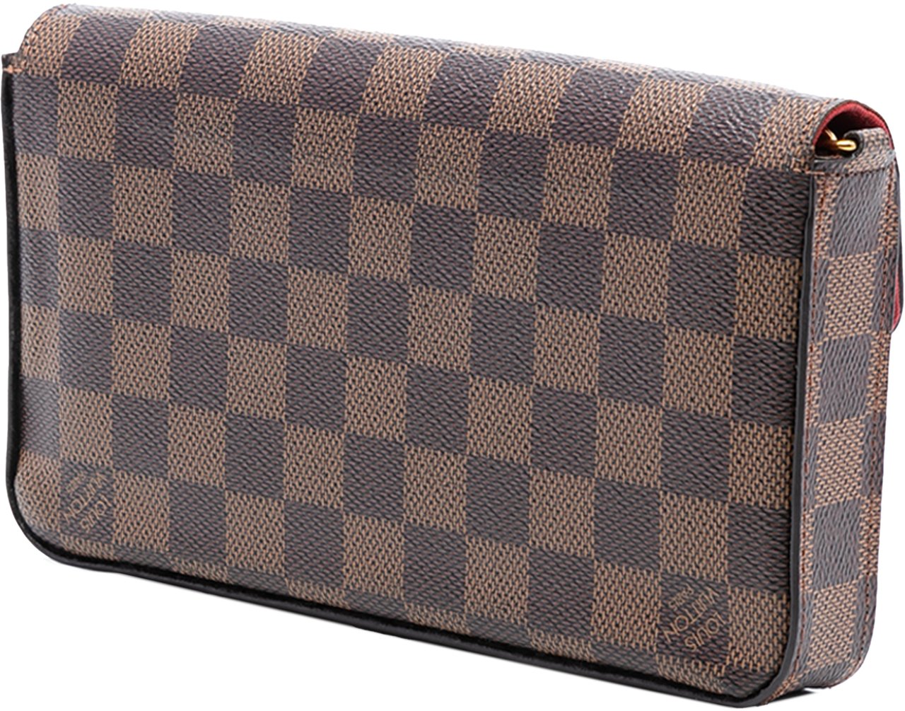 Louis Vuitton Damier Ebene Pochette Felicie Bruin